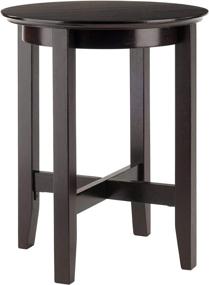 img 4 attached to 🌟 Get Sophisticated with Winsome Wood Toby Occasional Table in Elegant Espresso