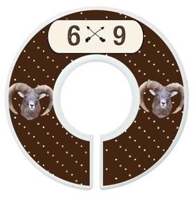 img 2 attached to 👶 Mumsy Goose Woodland Baby Nursery Closet Dividers & Organizers for Boys - Clothes Sizers