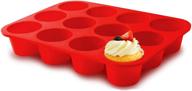 π§ large silicone jumbo muffin pan β 12 cup european grade cupcake baking tray, non-stick muffin mold for baking, food-grade muffin tins, bpa free logo