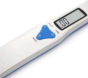 img 1 attached to 🥄 Blue Kitchen Scale Spoon 500g/0.1g - Cute Digital Weight Scale Spoon for Measuring Tea, Flour, Spices, and Medicine - Electronic Measuring Cup for Portioning