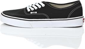 img 4 attached to 👟 Vans Unisex Authentic Black Canvas VN000EE3BLK Mens - Timeless Style and Durability