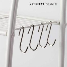 img 1 attached to 👕 Hanging Clothes Hangers for Kitchen and Bathroom