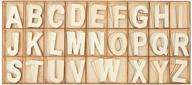 wooden letters 104 piece alphabet learning 标志