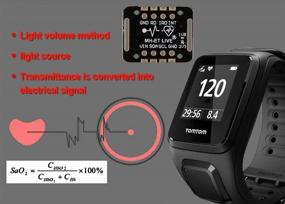 img 2 attached to Enhanced Heart-Rate and Oxygen Sensor - 2pcs MAX30102 Module for Arduino and STM32