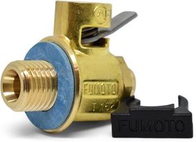 img 4 attached to 🚗 Fumoto Original F105S FS-Series Bronze Drain Valve with Short Nipple, Lever Clip - 20mm-1.5" - Enhanced SEO-friendly Product Name
