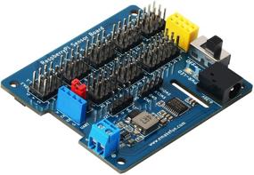 img 3 attached to Keywish Expansion Board: Raspberry Pi 2B/3B/3B+/4/Zero совместимая датчиковая плата, поддержка 5V 3A, чтение 8-канального АЦП с встроенным микроконтроллером