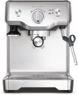 breville stainless steel bes810bss duo temp pro espresso machine logo