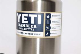 img 3 attached to 🥤 YETI Rambler Bottle (64 oz): The Perfect Companion for All-Day Hydration