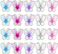🦋 fenical 50pcs mixed color 3d butterfly wire mesh butterfly wedding home decoration logo