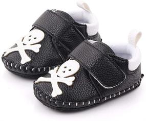 img 2 attached to Adorable LIDIANO Cartoon Walking Slippers: Perfect Toddler Boys' Shoes for Extra Comfy Slippers