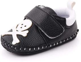 img 4 attached to Adorable LIDIANO Cartoon Walking Slippers: Perfect Toddler Boys' Shoes for Extra Comfy Slippers