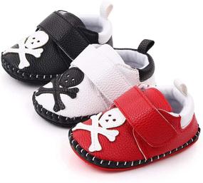img 3 attached to Adorable LIDIANO Cartoon Walking Slippers: Perfect Toddler Boys' Shoes for Extra Comfy Slippers