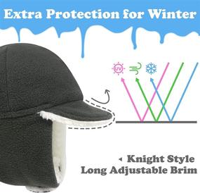 img 3 attached to ❄️ Winter Accessories Set for Boys - Toddler Gloves, Beanies, and Mittens