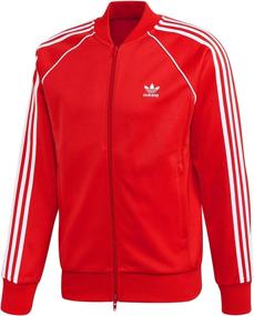 img 4 attached to Stylish adidas Originals Women's Superstar Track Jacket - Classic Design for Fashion-forward Women