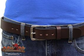 img 1 attached to Bullhide Belts: Premium Men's Accessories 👔 and Belts with Smooth Thickness in Inches