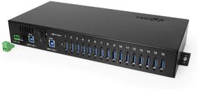 img 3 attached to 💡 Coolgear 16-Port Industrial USB 3.0 with Enhanced 1.5A Charging Capability per Port