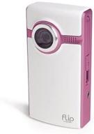 flip video camcorder 30 minutes pink logo