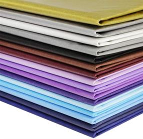 img 2 attached to 🎨 Supla 180 Sheets 36 Colors Tissue Paper Bulk Wrapping Craft Paper Art Rainbow Tissue for Gift Wrapping Decorative Tissue Paper Pom Pom 20 x 26 inches