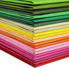 img 3 attached to 🎨 Supla 180 Sheets 36 Colors Tissue Paper Bulk Wrapping Craft Paper Art Rainbow Tissue for Gift Wrapping Decorative Tissue Paper Pom Pom 20 x 26 inches