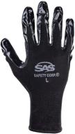 sas safety 640 1911 nitrile xx large logo