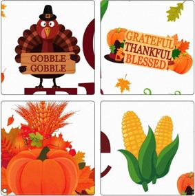 img 1 attached to Give Thanks Banner Thanksgiving Decorations