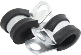 img 1 attached to 🔒 Allstar Performance ALL18300 3/16" Rubber Cushioned Aluminum Line Clamp, (Pack of 10): Premium Quality for Secure and Vibration-Free Clamping