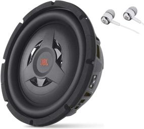 img 3 attached to JBL Club WS1000 10-inch Shallow Mount Subwoofer with SSI (Selectable Smart Impedance) Switch - 2 to 4 Ohm Option, Bundled with Alphasonik Earbuds