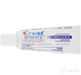 img 8 attached to Crest 3D White Brilliance Toothpaste, Refreshing Vibrant Peppermint Flavor, 3.9 Oz (Pack of 3)