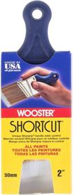 img 3 attached to 🖌️ Revolutionize Your Painting Experience with the Wooster Brush Q3211-2 Shortcut Angle Sash Paintbrush, 2-Inch, White