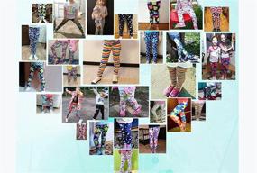 img 3 attached to Toddler Girls Butterfly Leggings Multipack Girls' Clothing and Leggings