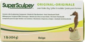 img 2 attached to Sculpey 96770 Super Polymer Pkg Beige