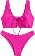 stylish & comfortable swimsuits for women: sweatyrocks bikini beachwear logo