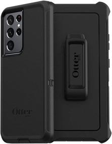 img 4 attached to Чехол OtterBox DEFENDER SERIES SCREENLESS EDITION для Galaxy S21 Ultra 5G - ЧЕРНЫЙ: Беспрецедентная защита для вашего устройства.