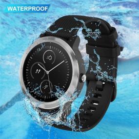 img 3 attached to Compatible Vivoactive Waterproof Adjustable Replacement