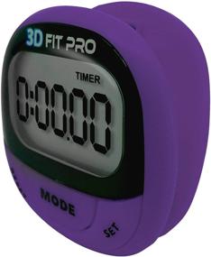 img 3 attached to 🏃 Champion Sports 3D Fitpro Digital Pedometers - Accurate Step Tracker for Men and Women