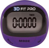 🏃 champion sports 3d fitpro digital pedometers - accurate step tracker for men and women logo