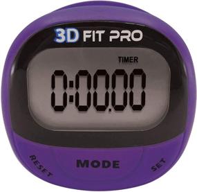 img 4 attached to 🏃 Champion Sports 3D Fitpro Digital Pedometers - Accurate Step Tracker for Men and Women