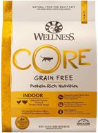 🐱 premium wellness core grain-free dry cat food: high protein & natural ingredients for indoor cats logo