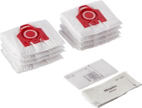 img 4 attached to 🧹 Miele AirClean 3D XL-Pack FJM Dust Vacuum Bag: Superior White Filter for Effortless Cleaning