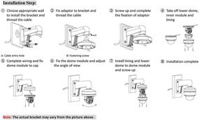 img 1 attached to Hikvision DS 1272ZJ 110 Bracket Camera DS 2CD2132