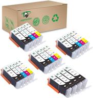 🖨️ supricolor pgi-250xl cli-251xl ink cartridges: high yield replament ink for pixma mx922 mg6420 mg6620 printers - 24 pack (not edible inks) logo