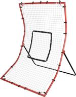 ⚾️ improve your baseball skills with the franklin sports pitch back baseball rebounder - ultimate pitch return trainer and rebound net - master grounders and pop flies from all angles! logo