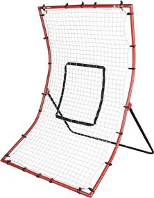 img 4 attached to ⚾️ Improve Your Baseball Skills with the Franklin Sports Pitch Back Baseball Rebounder - Ultimate Pitch Return Trainer and Rebound Net - Master Grounders and Pop Flies from All Angles!