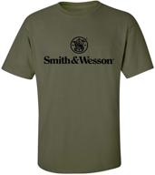 👕 men's clothing: smith & wesson authentic logo tee - t-shirts & tanks logo