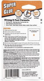 img 2 attached to 🦍 Gorilla 20G Super 10-Pack Clear Strong Adhesive for Optimal SEO