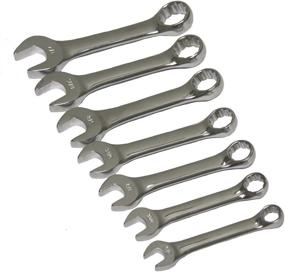 img 1 attached to 🔧 89098 Stubby Combo Wrench Set: 7-Piece Essential Toolkit for Efficient Work