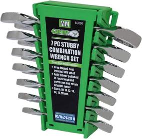 img 2 attached to 🔧 89098 Stubby Combo Wrench Set: 7-Piece Essential Toolkit for Efficient Work