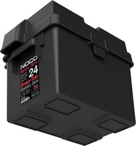 img 2 attached to NOCO HM300BKS Group 24 Snap-Top Battery Box: Ideal Marine, RV, Camper, and Trailer Battery Protector