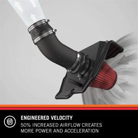 img 1 attached to 🚗 Комплект наддува K&amp;N Cold Air Intake: Увеличение лошадиных сил, улучшенная производительность: Одобрено для всех 50 штатов: Подходит для Chevy Trailblazer 2006-2008 гг., 6,0L V8, 57-3061.