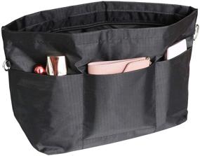 img 4 attached to Joqixon Women's Accessories Organizer Insert for Neverfull Bags